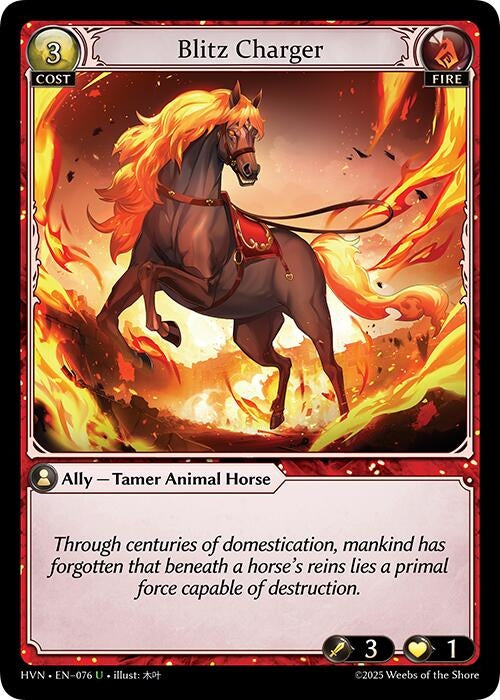 Image for Blitz Charger (Abyssal Heaven) (076) - Grand Archive TCG