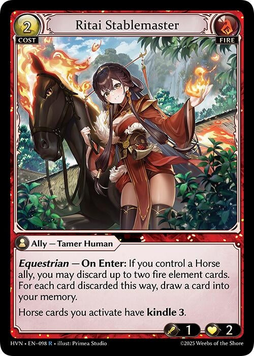 Image for Ritai Stablemaster (Abyssal Heaven) (098) - Grand Archive TCG