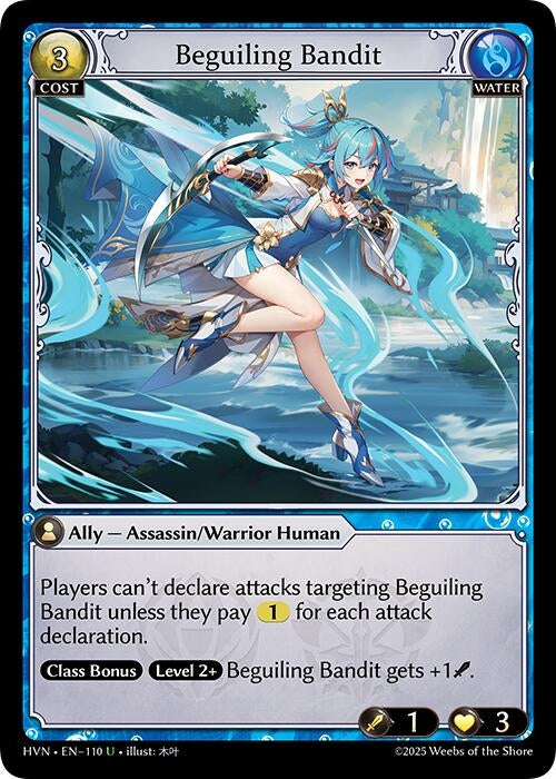 Image for Beguiling Bandit (Abyssal Heaven) (110) - Grand Archive TCG