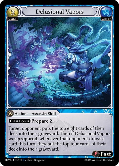 Image for Delusional Vapors (Abyssal Heaven) (116) - Grand Archive TCG