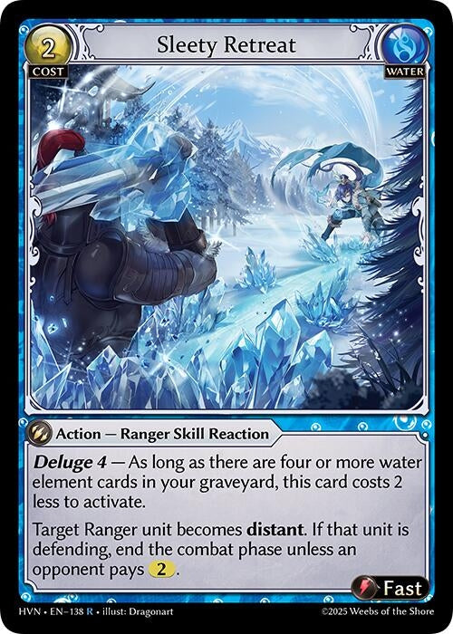 Image for Sleety Retreat (Abyssal Heaven) (138) - Grand Archive TCG