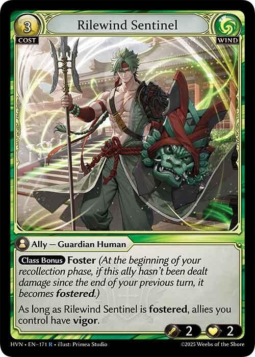 Image for Rilewind Sentinel (Abyssal Heaven) (171) - Grand Archive TCG