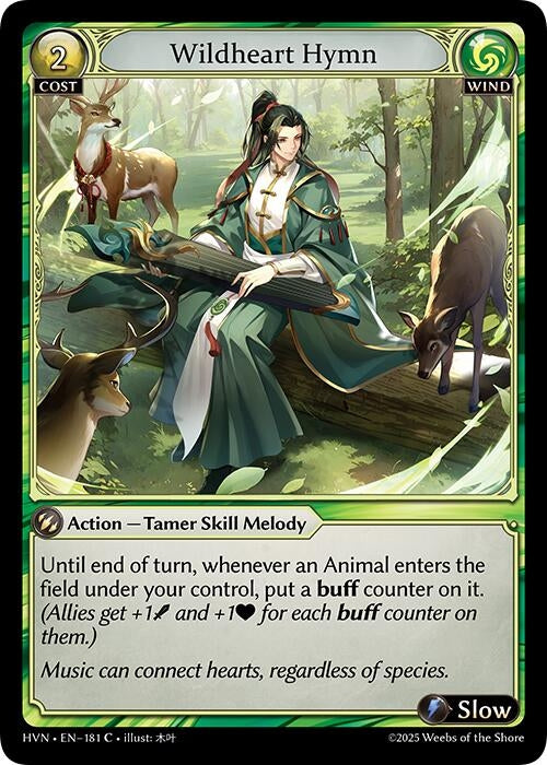 Image for Wildheart Hymn (Abyssal Heaven) (181) - Grand Archive TCG