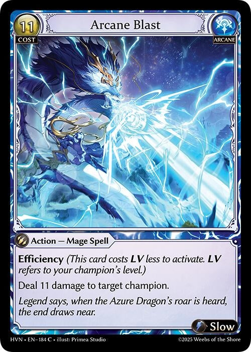 Image for Arcane Blast (Abyssal Heaven) (184) - Grand Archive TCG