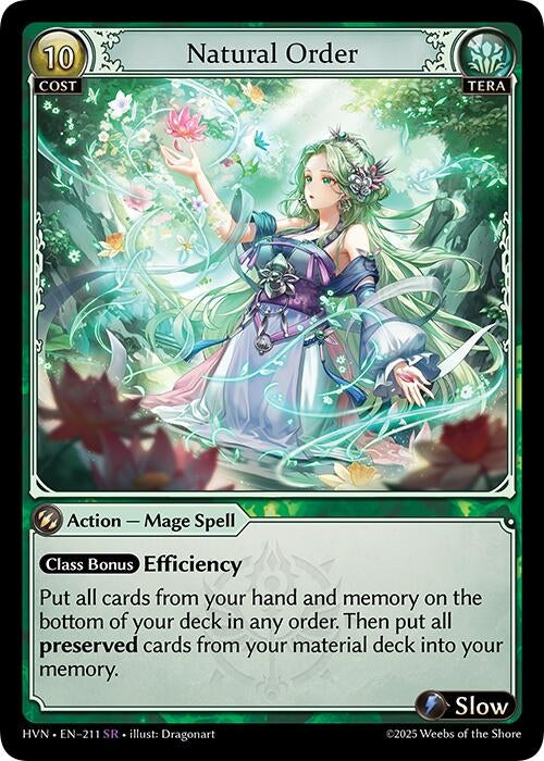 Image for Natural Order (Abyssal Heaven) (211) - Grand Archive TCG