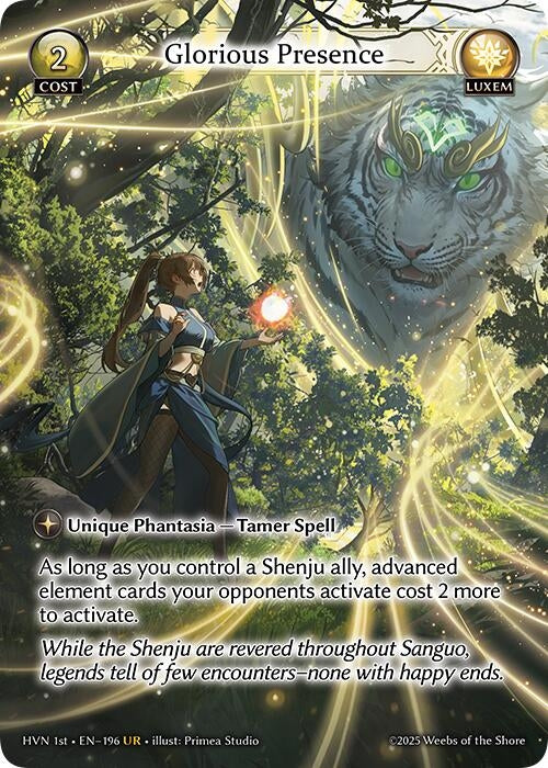Image for Glorious Presence (Abyssal Heaven) (196) - Grand Archive TCG
