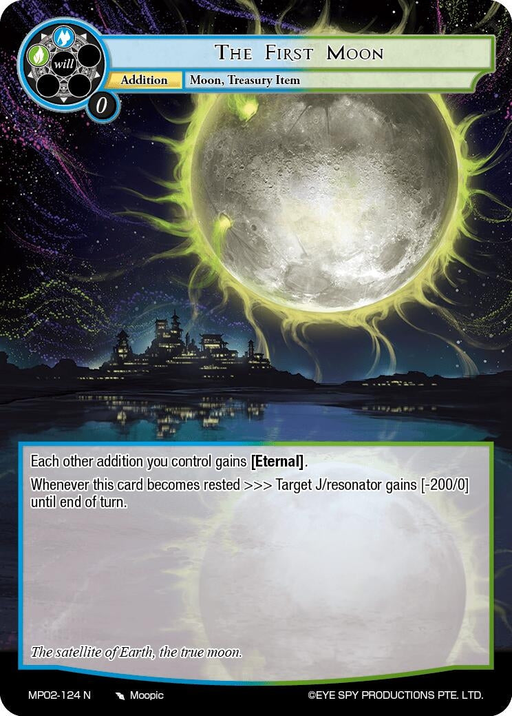 Image for The First Moon (Masterpiece Collection 02 "Fates Reunited!") (MP02-124 N) - Force of Will
