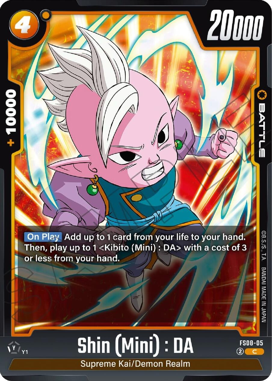 Image for Shin (Mini) : DA (Starter Deck 8: Vegeta (Mini) Super Saiyan 3) (FS08-05) - Dragon Ball Super: Fusion World