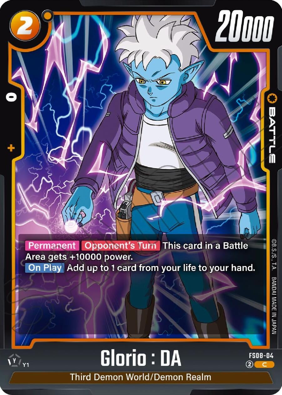 Image for Glorio : DA (Starter Deck 8: Vegeta (Mini) Super Saiyan 3) (FS08-04) - Dragon Ball Super: Fusion World