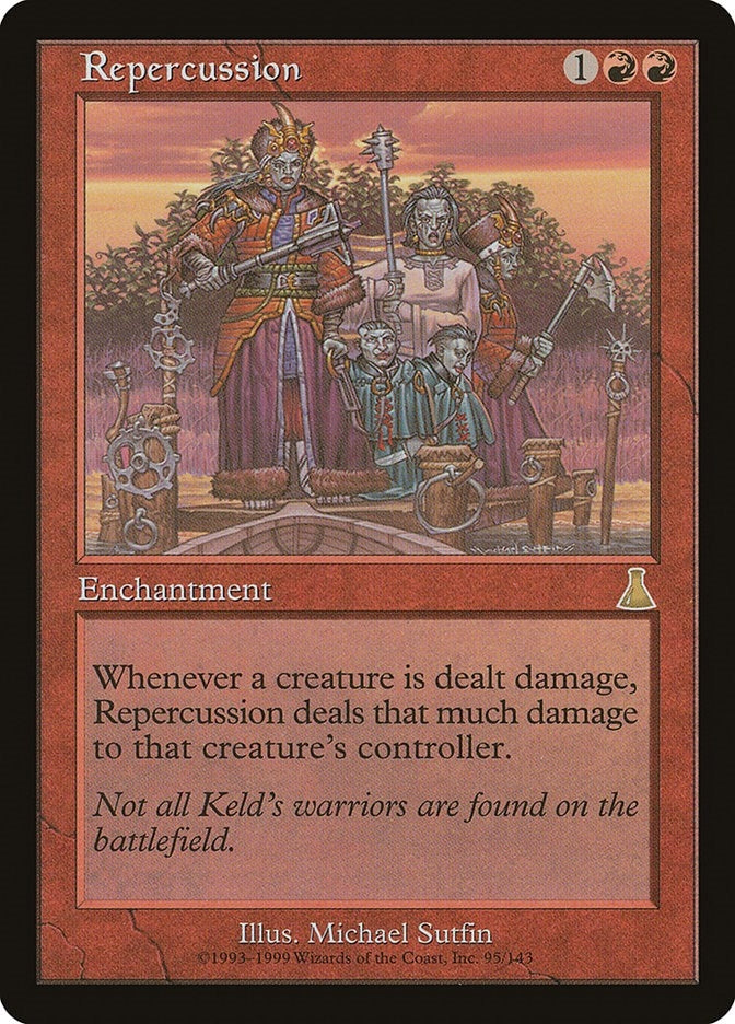 Image for Repercussion (Urza's Destiny) (95) - Magic: The Gathering