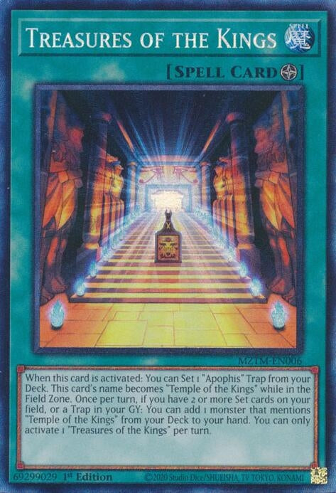 Image for Treasures of the Kings (CR) (Maze of the Master) (MZTM-EN006) - YuGiOh