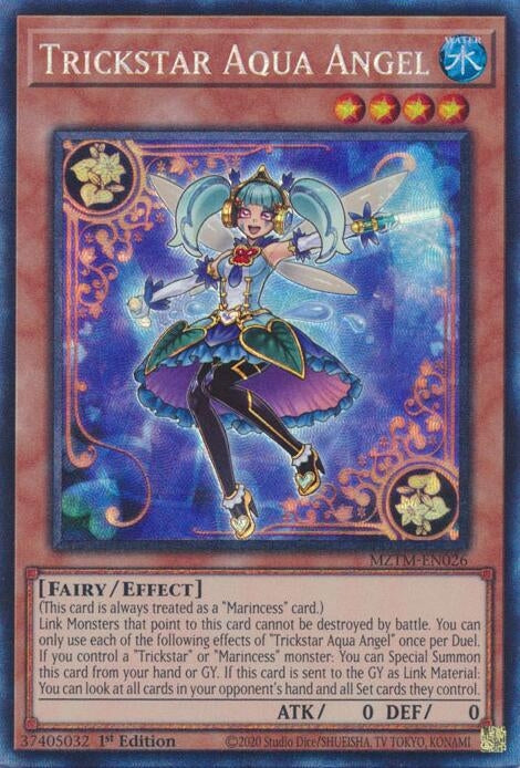 Image for Trickstar Aqua Angel (CR) (Maze of the Master) (MZTM-EN026) - YuGiOh