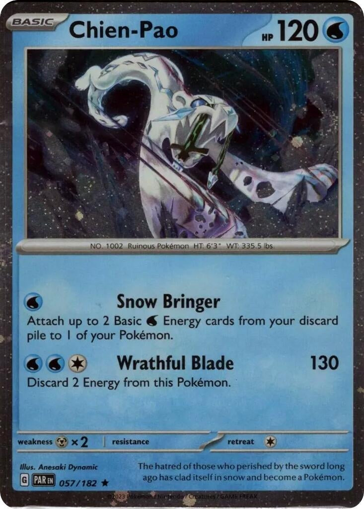 Image for Chien-Pao - 057/182 (Cosmos Holo) (Miscellaneous Cards & Products) (057/182) - Pokemon