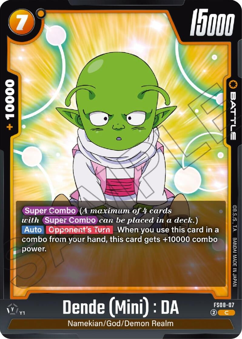 Image for Dende (Mini) : DA (Starter Deck 8: Vegeta (Mini) Super Saiyan 3) (FS08-07) - Dragon Ball Super: Fusion World