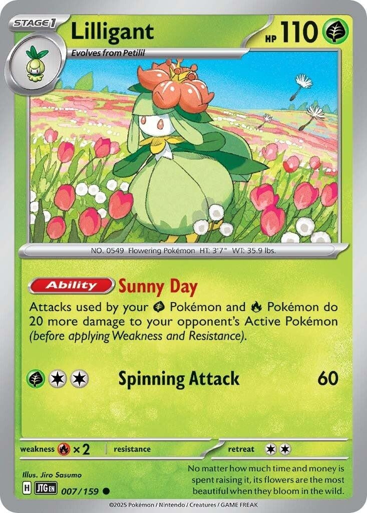 Image for Lilligant (SV09: Journey Together) (007/159) - Pokemon