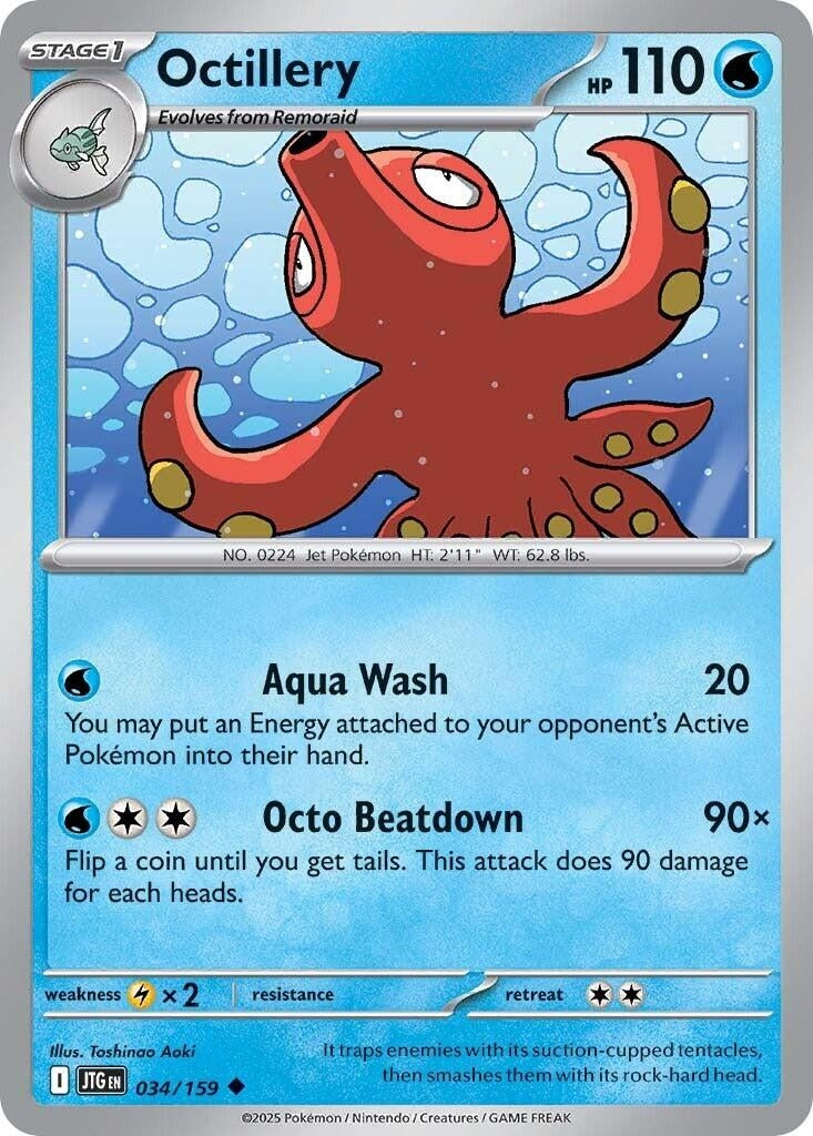 Image for Octillery (SV09: Journey Together) (034/159) - Pokemon