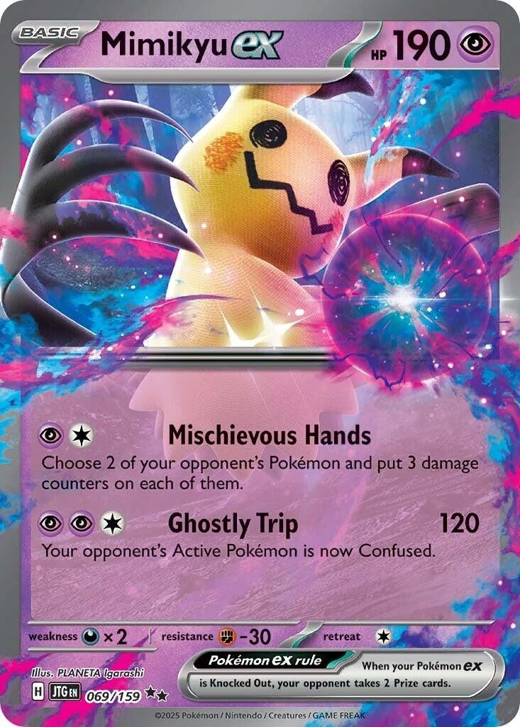 Image for Mimikyu ex (SV09: Journey Together) (069/159) - Pokemon