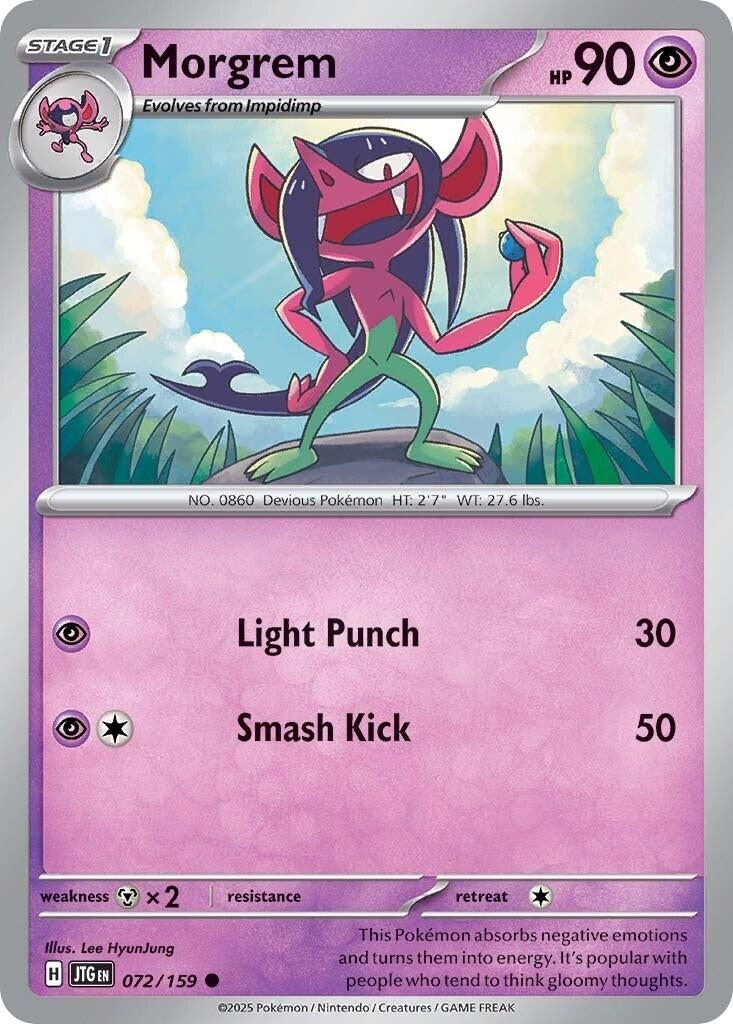 Image for Morgrem (SV09: Journey Together) (072/159) - Pokemon