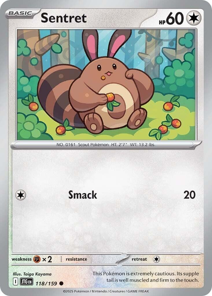 Image for Sentret (SV09: Journey Together) (118/159) - Pokemon