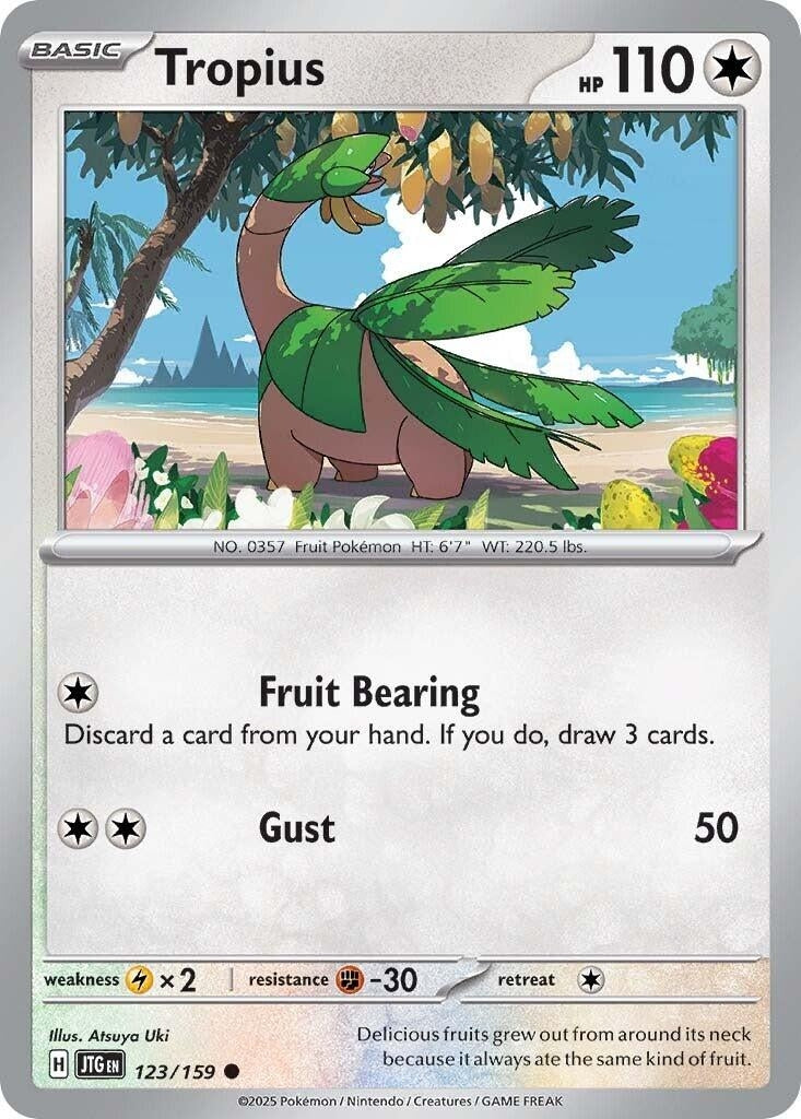 Image for Tropius (SV09: Journey Together) (123/159) - Pokemon