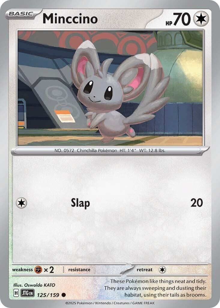 Image for Minccino (SV09: Journey Together) (125/159) - Pokemon