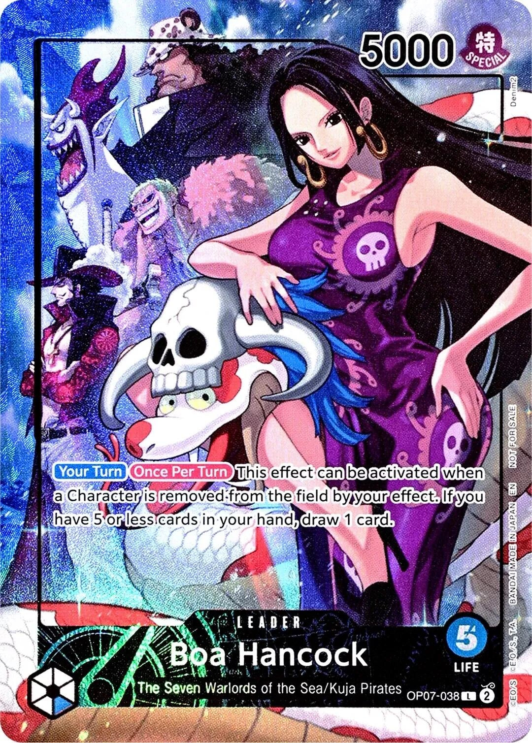 Image for Boa Hancock (2025 PSA Magazine Promo) (One Piece Promotion Cards) (OP07-038) - One Piece Card Game