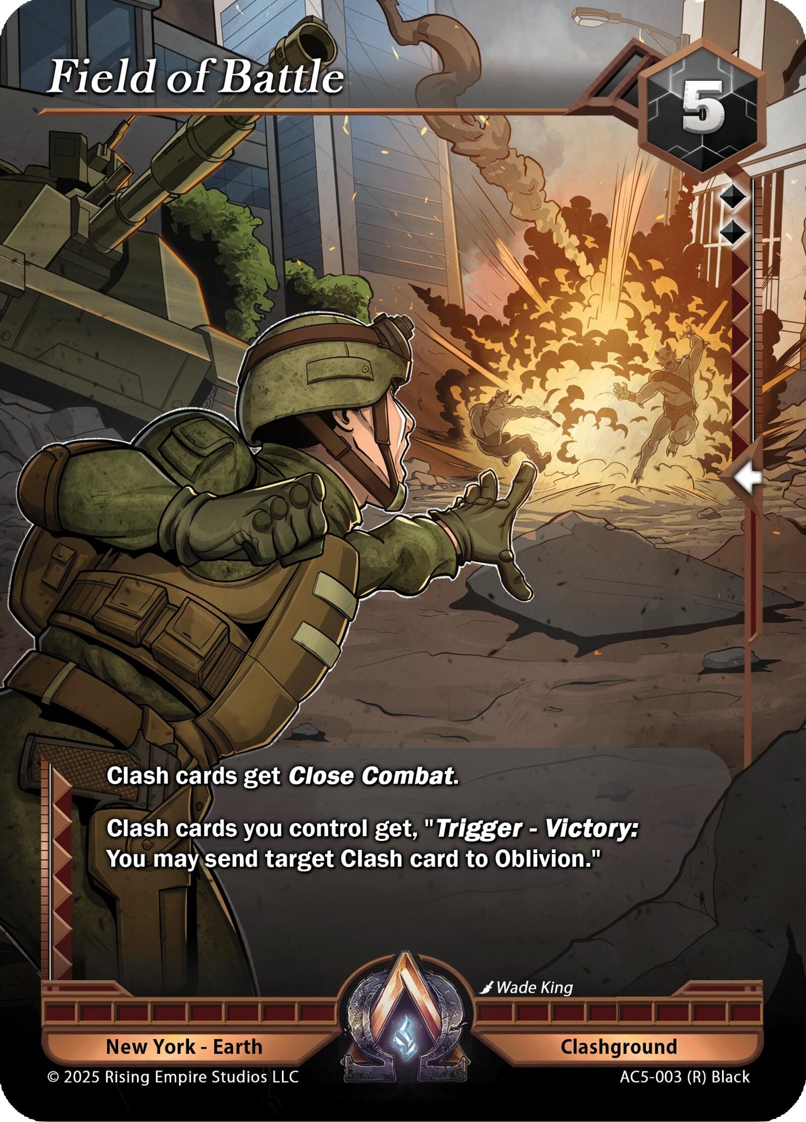 Image for Field of Battle (Equilibrium) (AC5-003) - Alpha Clash