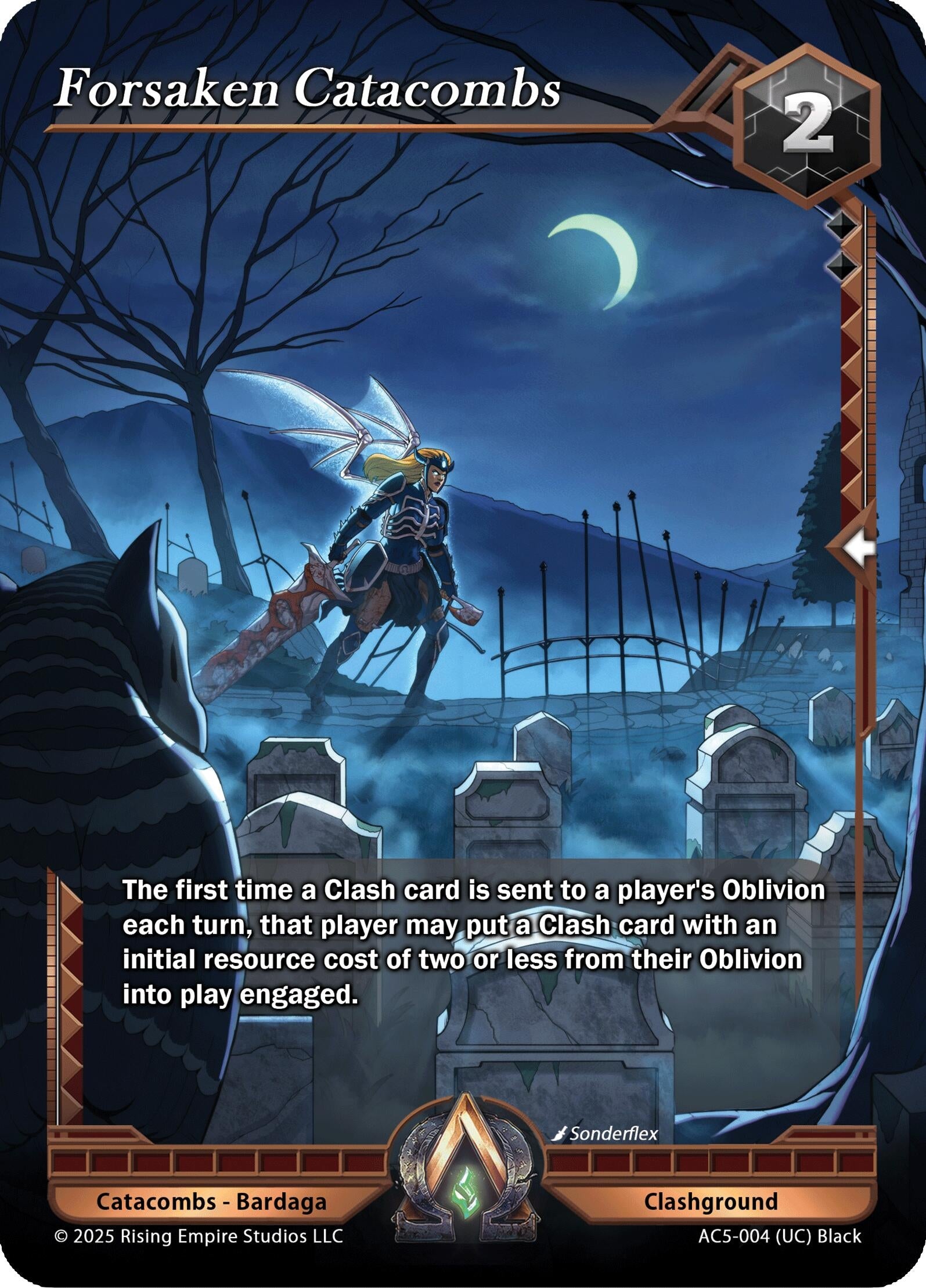 Image for Forsaken Catacombs (Equilibrium) (AC5-004) - Alpha Clash