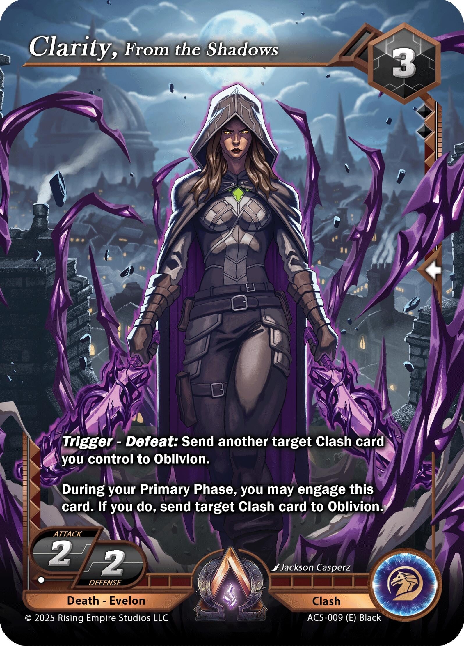 Image for Clarity, From the Shadows (Equilibrium) (AC5-009) - Alpha Clash