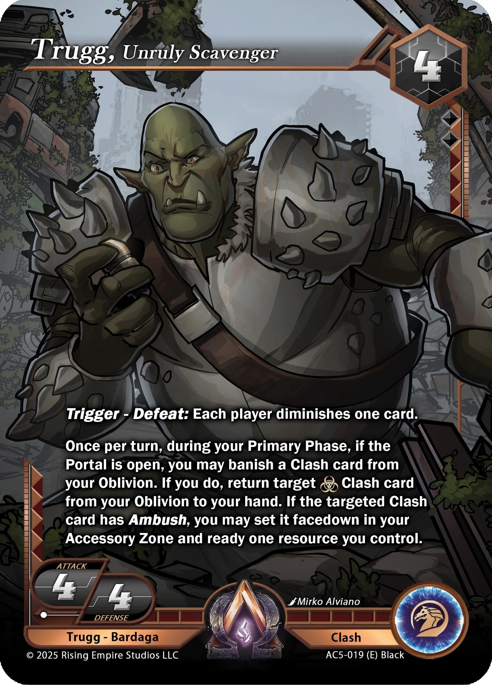 Image for Trugg, Unruly Scavenger (Equilibrium) (AC5-019) - Alpha Clash