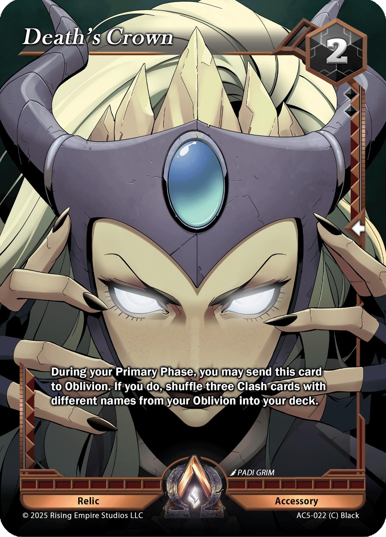 Image for Death's Crown (Equilibrium) (AC5-022) - Alpha Clash