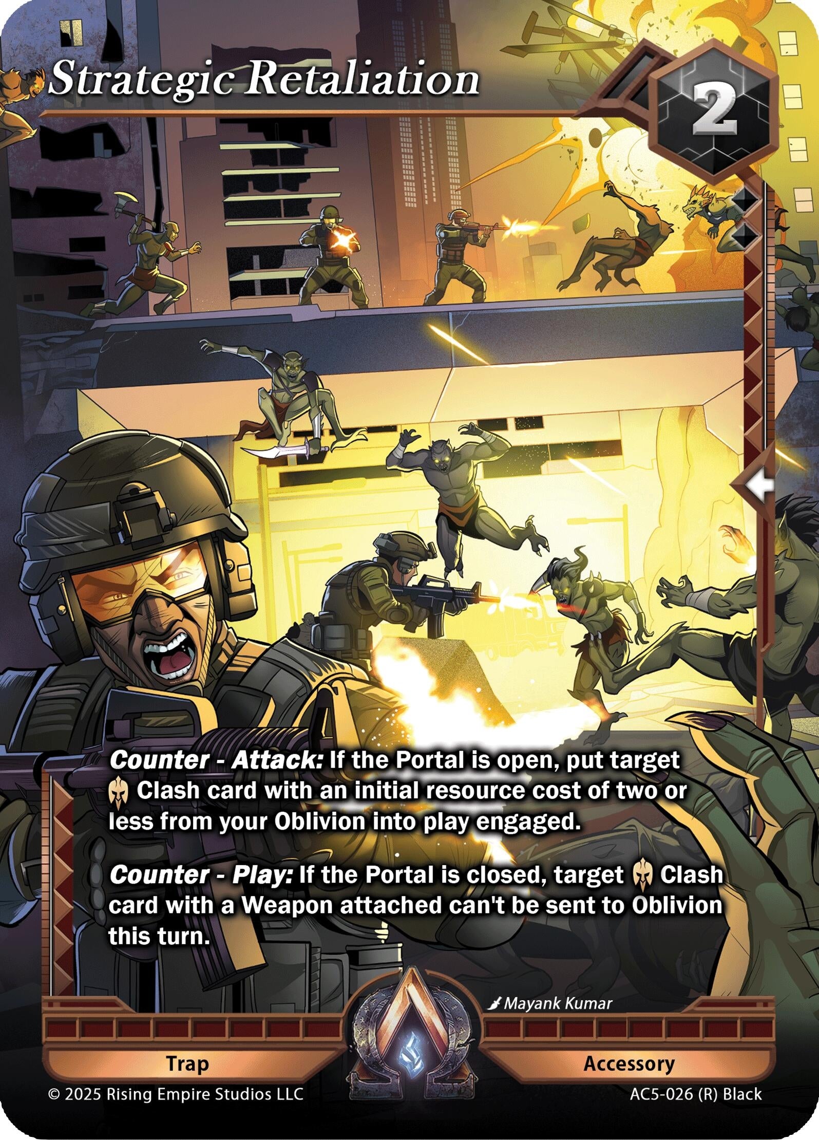 Image for Strategic Retaliation (Equilibrium) (AC5-026) - Alpha Clash