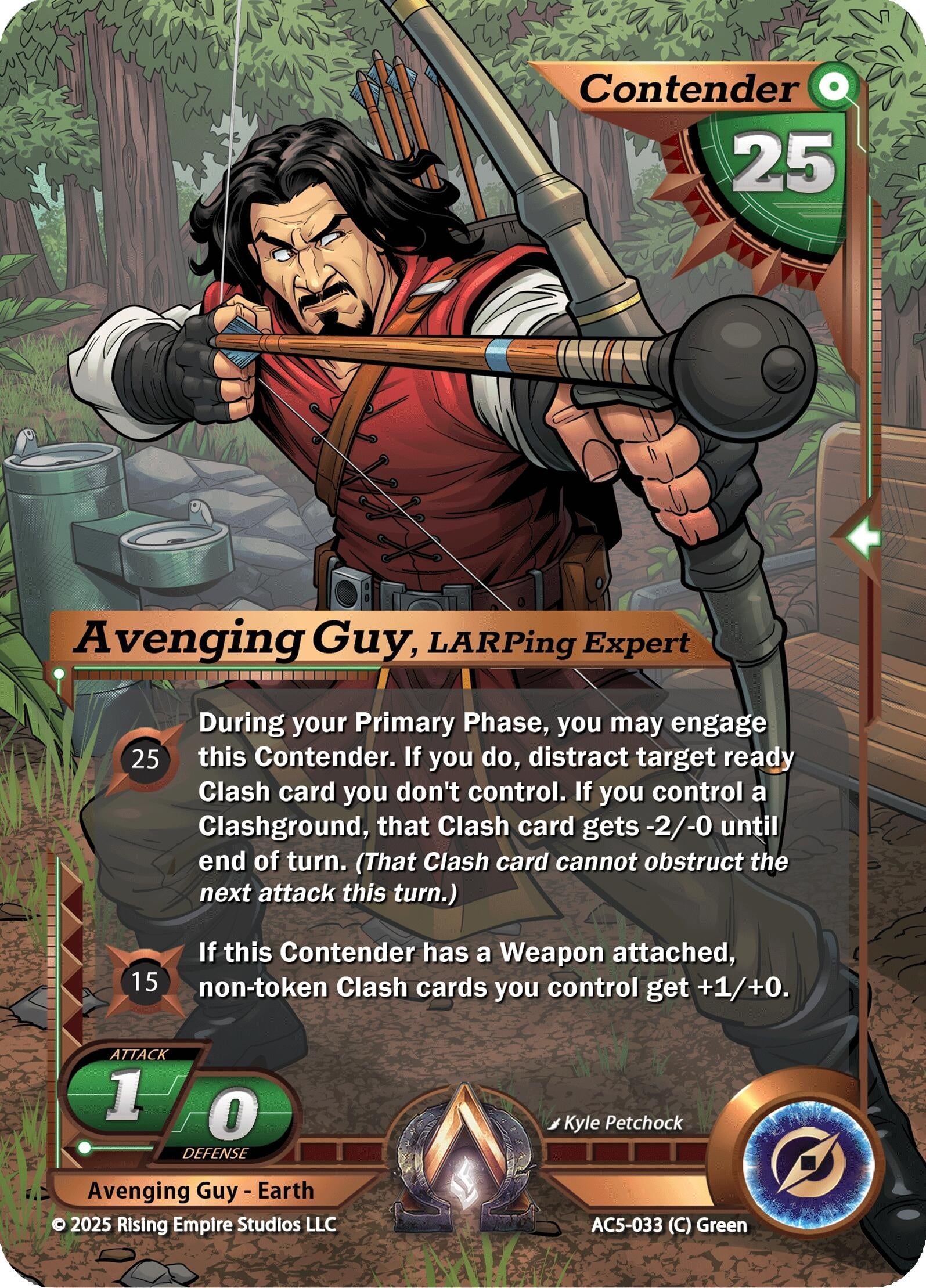 Image for Avenging Guy, LARPing Expert (Equilibrium) (AC5-033) - Alpha Clash