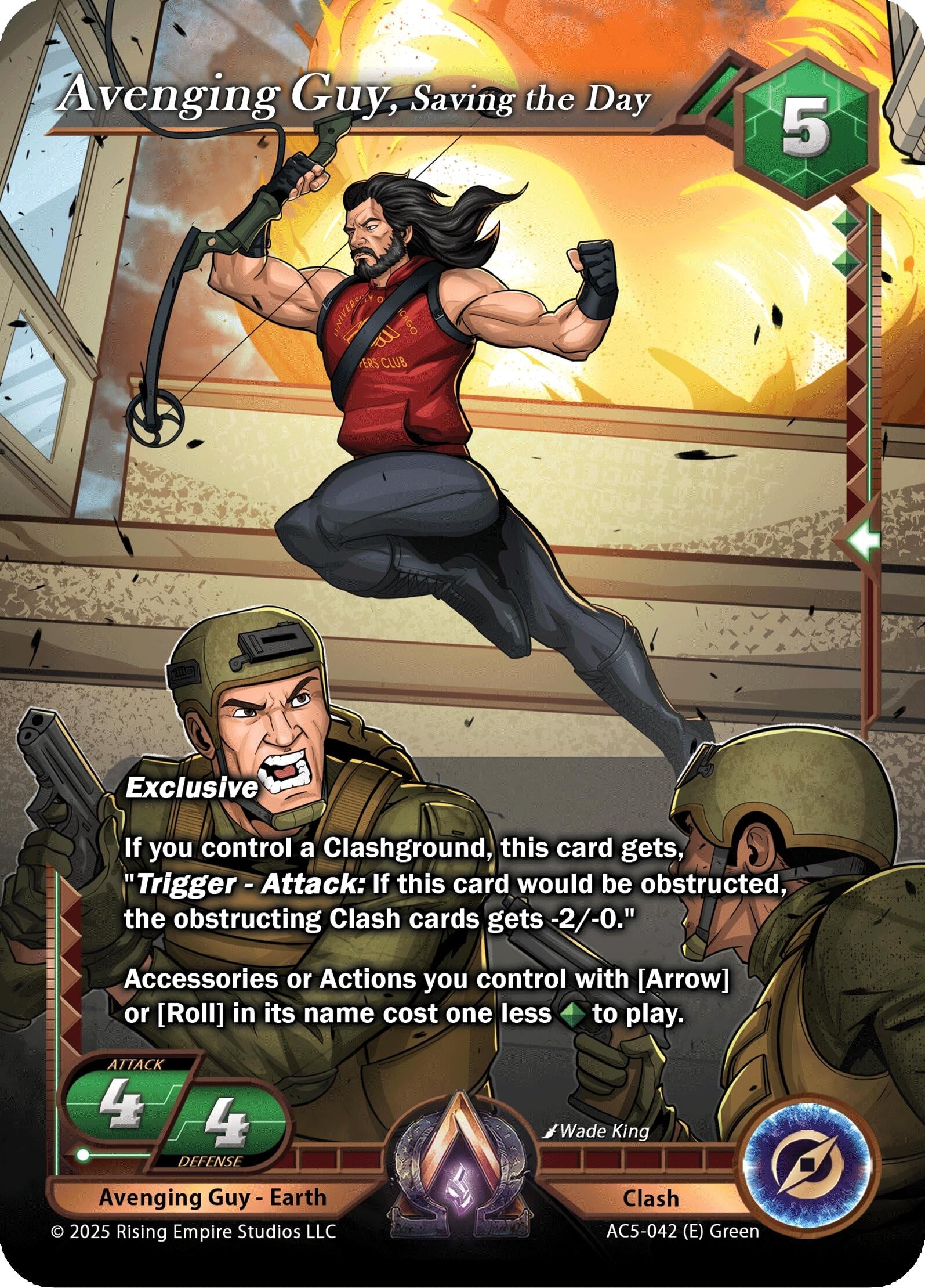 Image for Avenging Guy, Saving the Day (Equilibrium) (AC5-042) - Alpha Clash