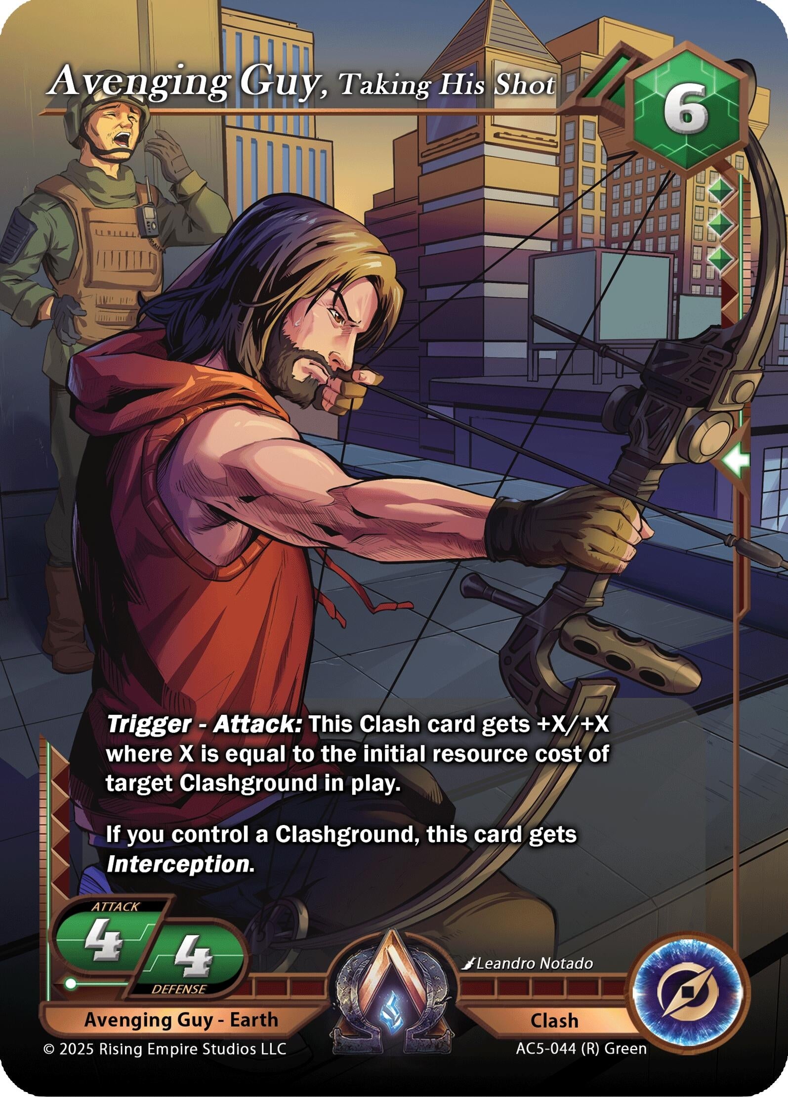 Image for Avenging Guy, Taking His Shot (Equilibrium) (AC5-044) - Alpha Clash
