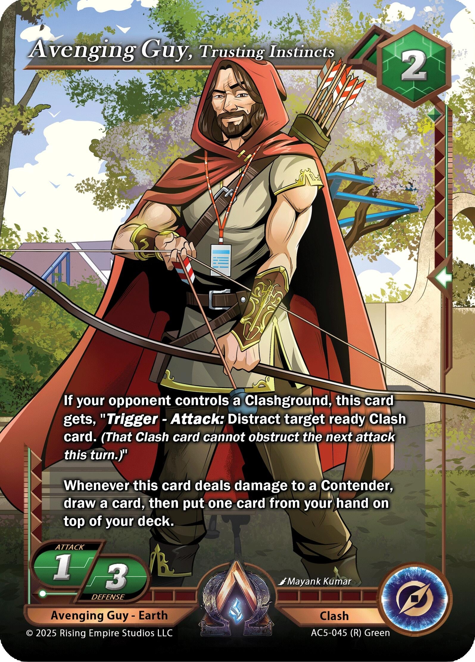 Image for Avenging Guy, Trusting Instincts (Equilibrium) (AC5-045) - Alpha Clash
