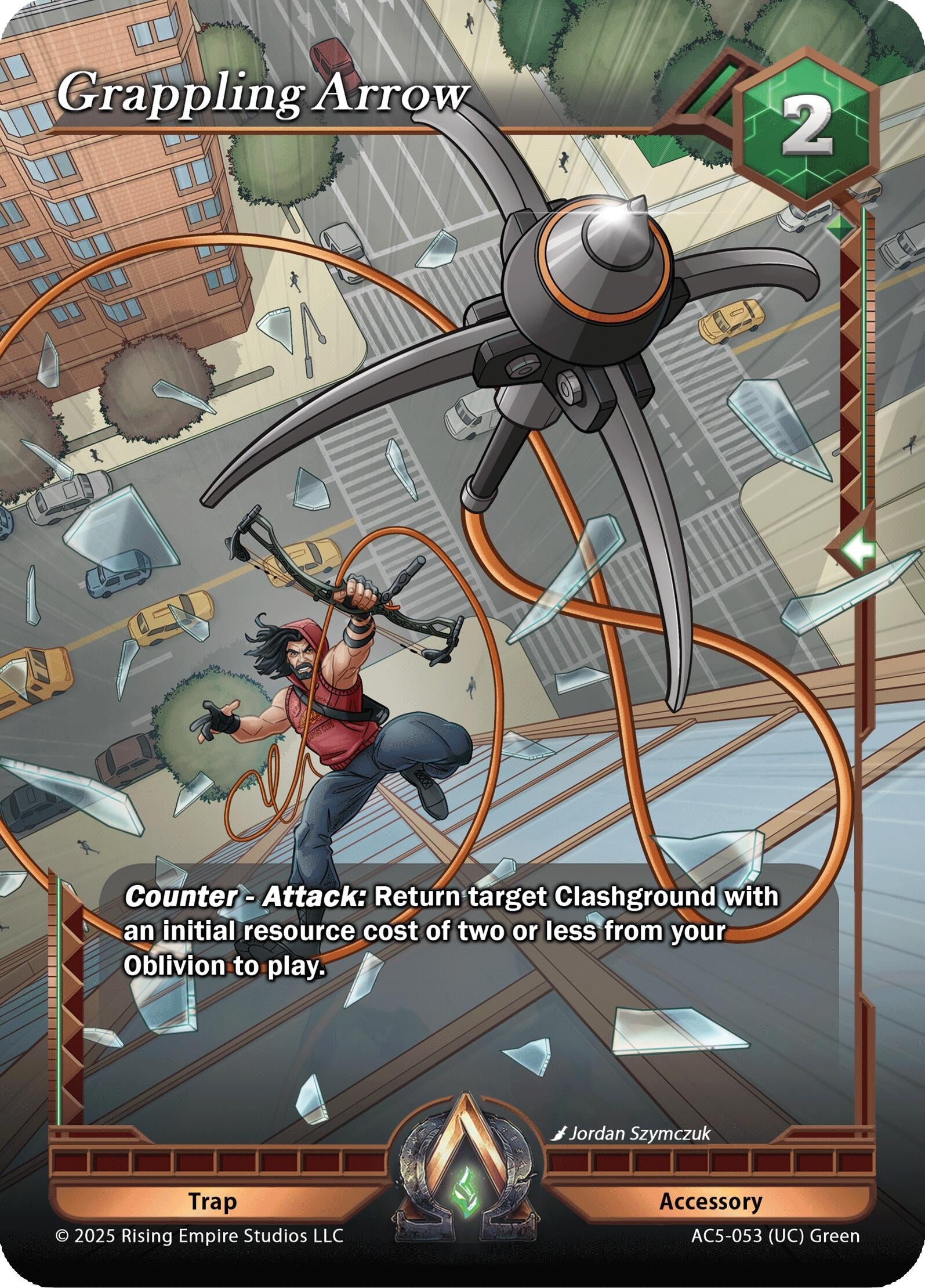 Image for Grappling Arrow (Equilibrium) (AC5-053) - Alpha Clash