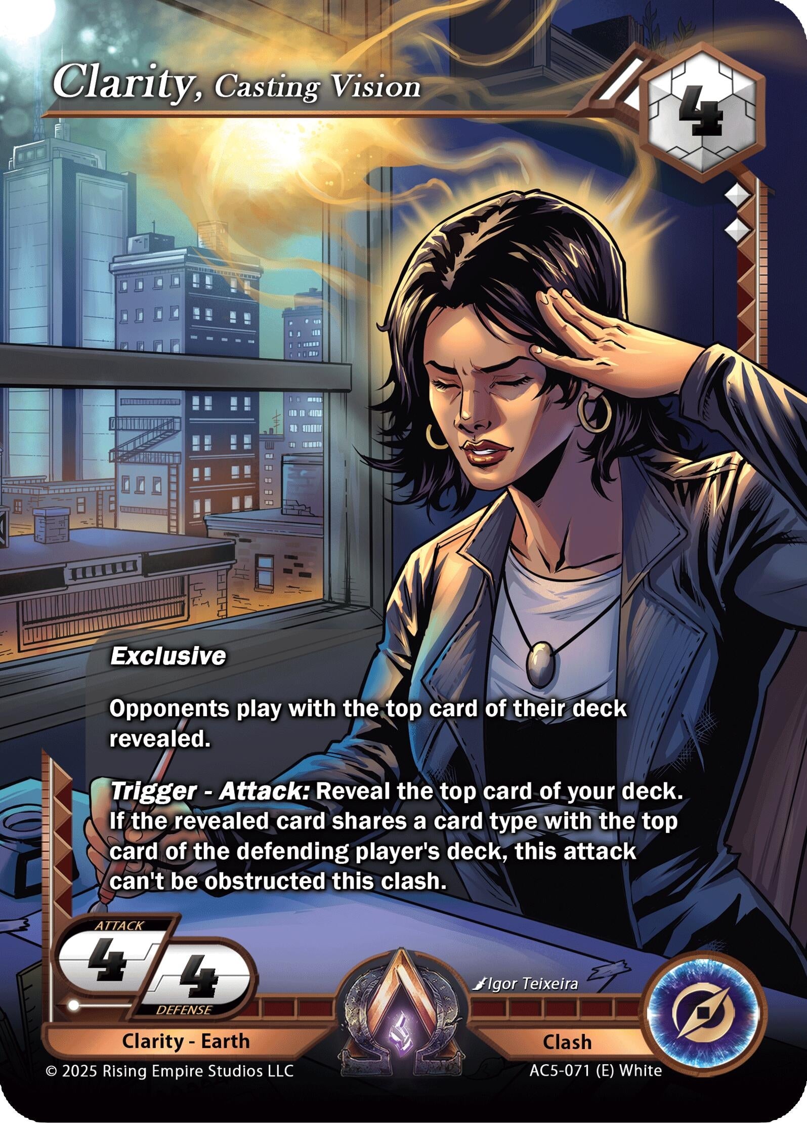 Image for Clarity, Casting Vision (Equilibrium) (AC5-071) - Alpha Clash