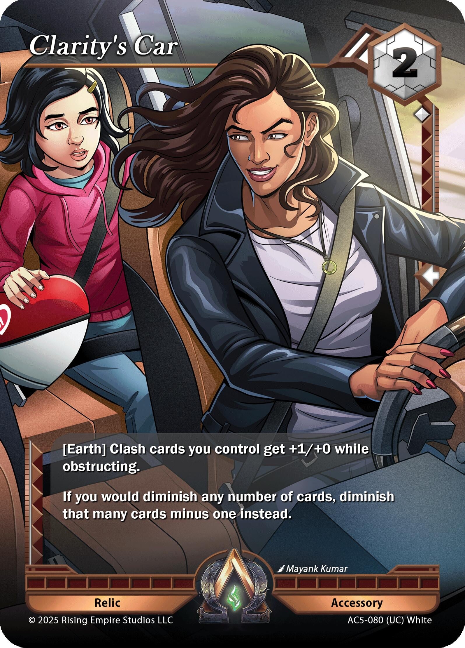 Image for Clarity's Car (Equilibrium) (AC5-080) - Alpha Clash