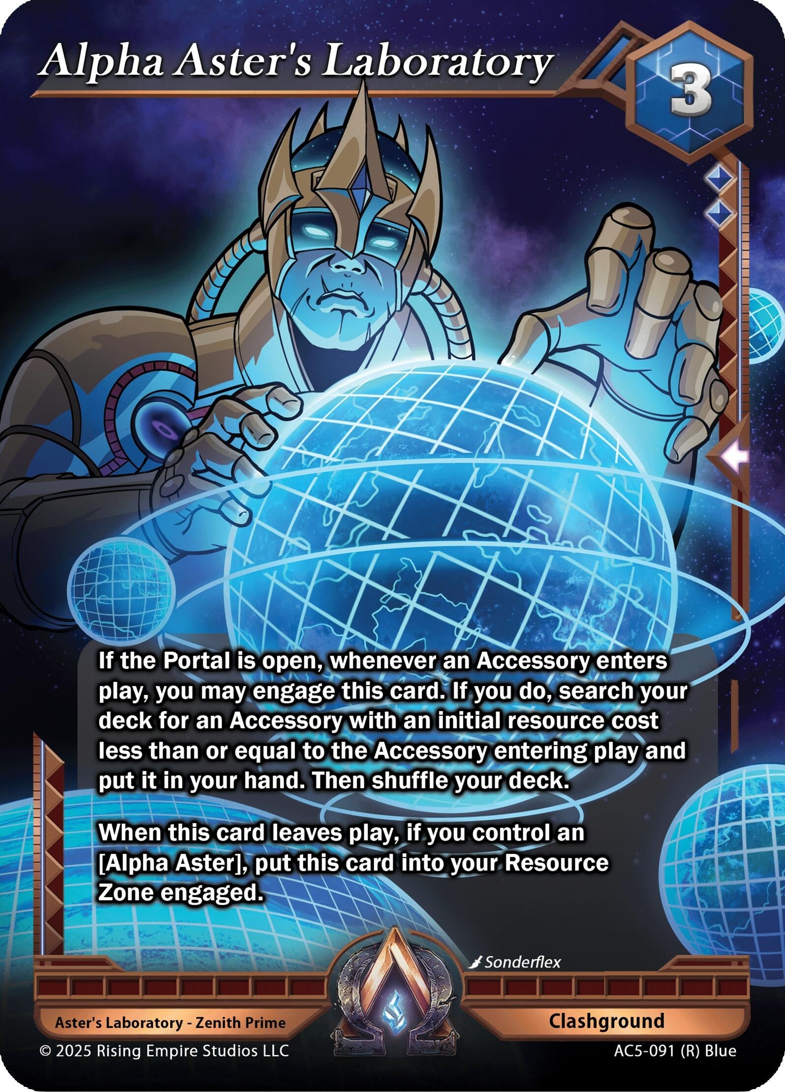 Image for Alpha Aster's Laboratory (Equilibrium) (AC5-091) - Alpha Clash