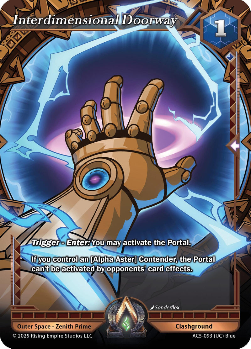 Image for Interdimensional Doorway (Equilibrium) (AC5-093) - Alpha Clash