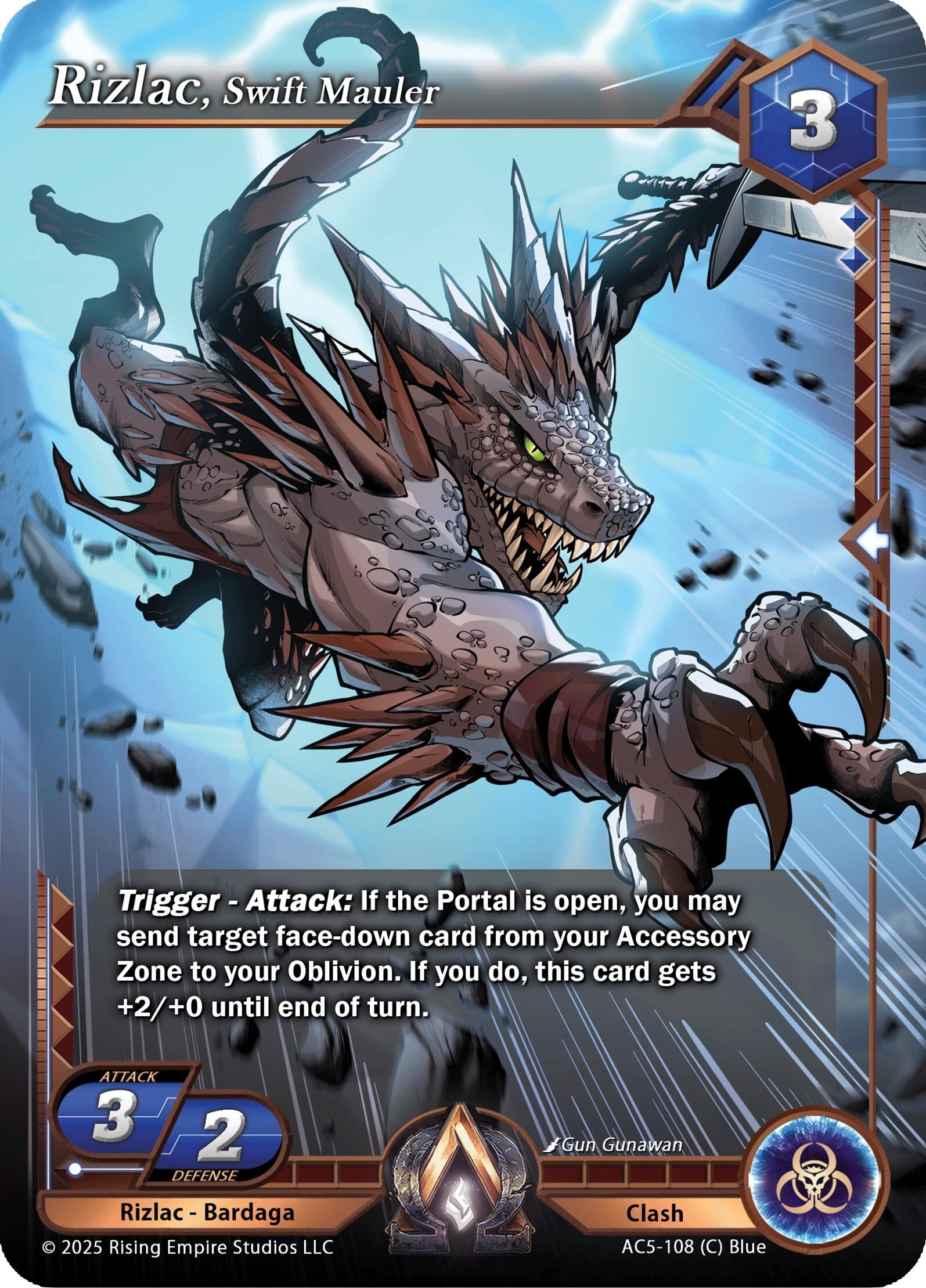 Image for Rizlac, Swift Mauler (Equilibrium) (AC5-108) - Alpha Clash