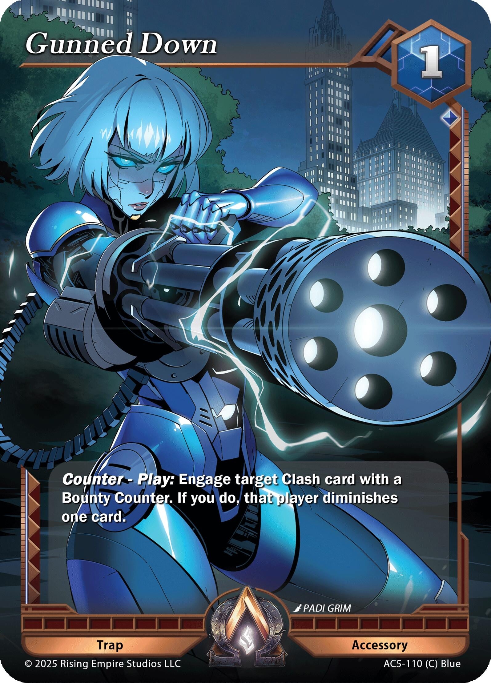 Image for Gunned Down (Equilibrium) (AC5-110) - Alpha Clash