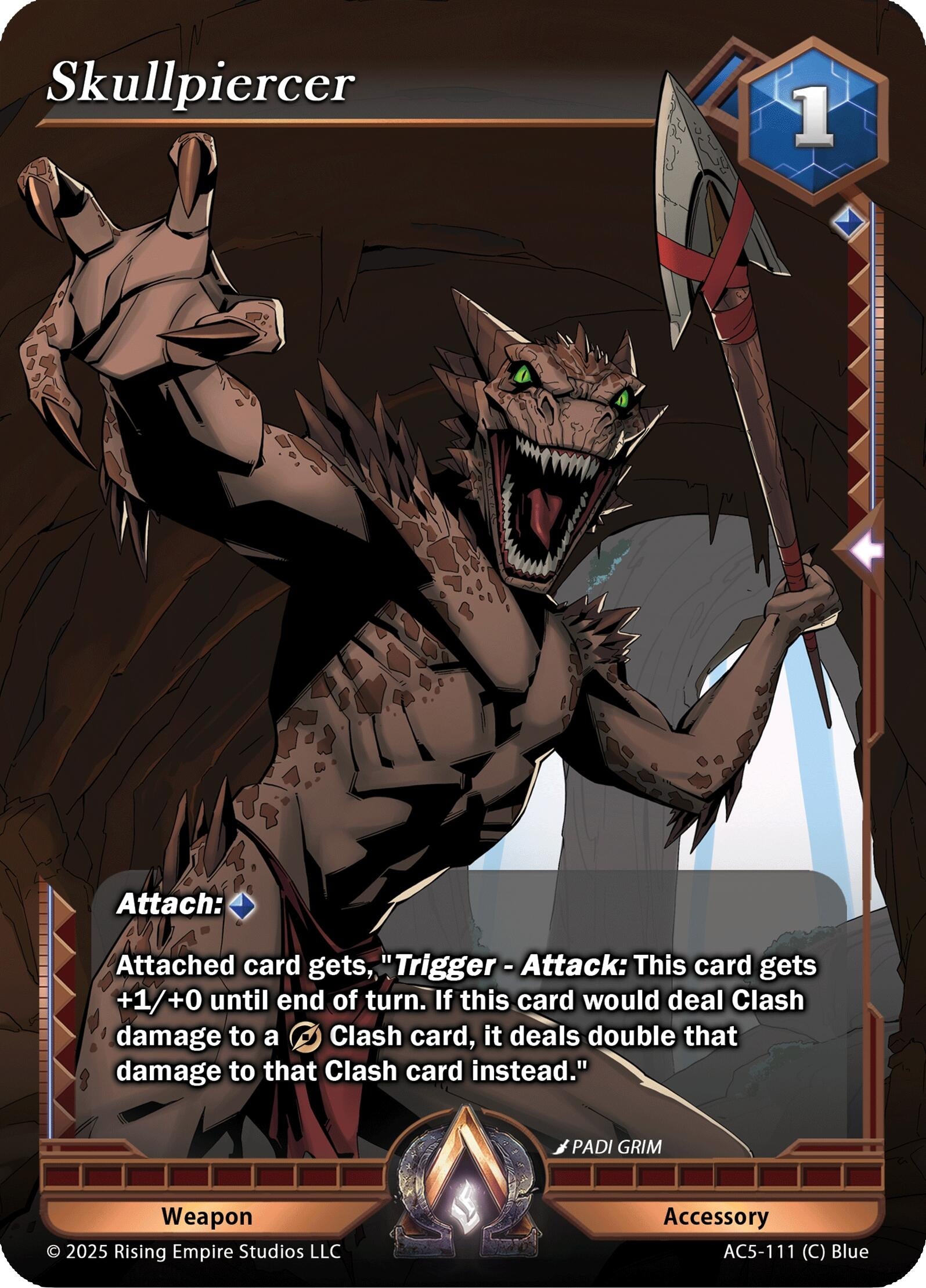 Image for Skullpiercer (Equilibrium) (AC5-111) - Alpha Clash