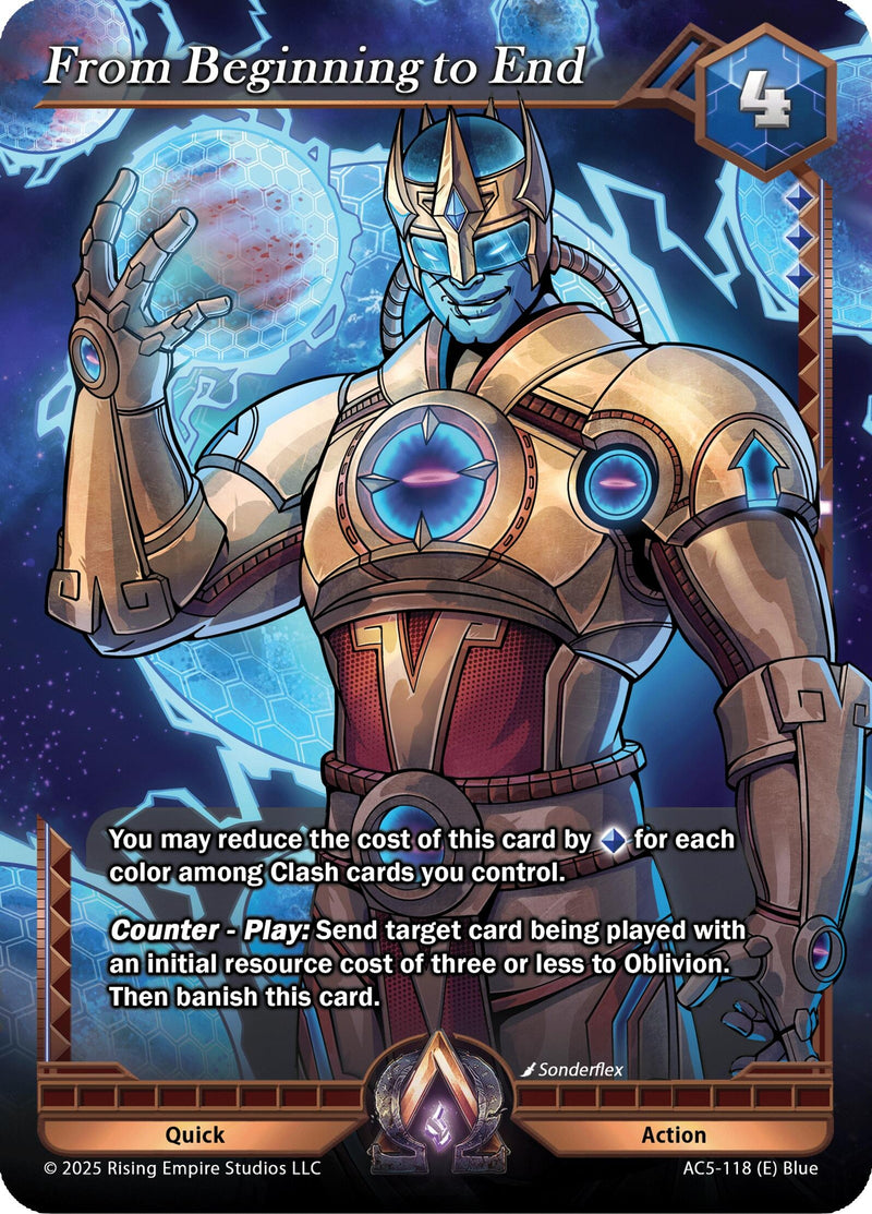 Image for From Beginning to End (Equilibrium) (AC5-118) - Alpha Clash