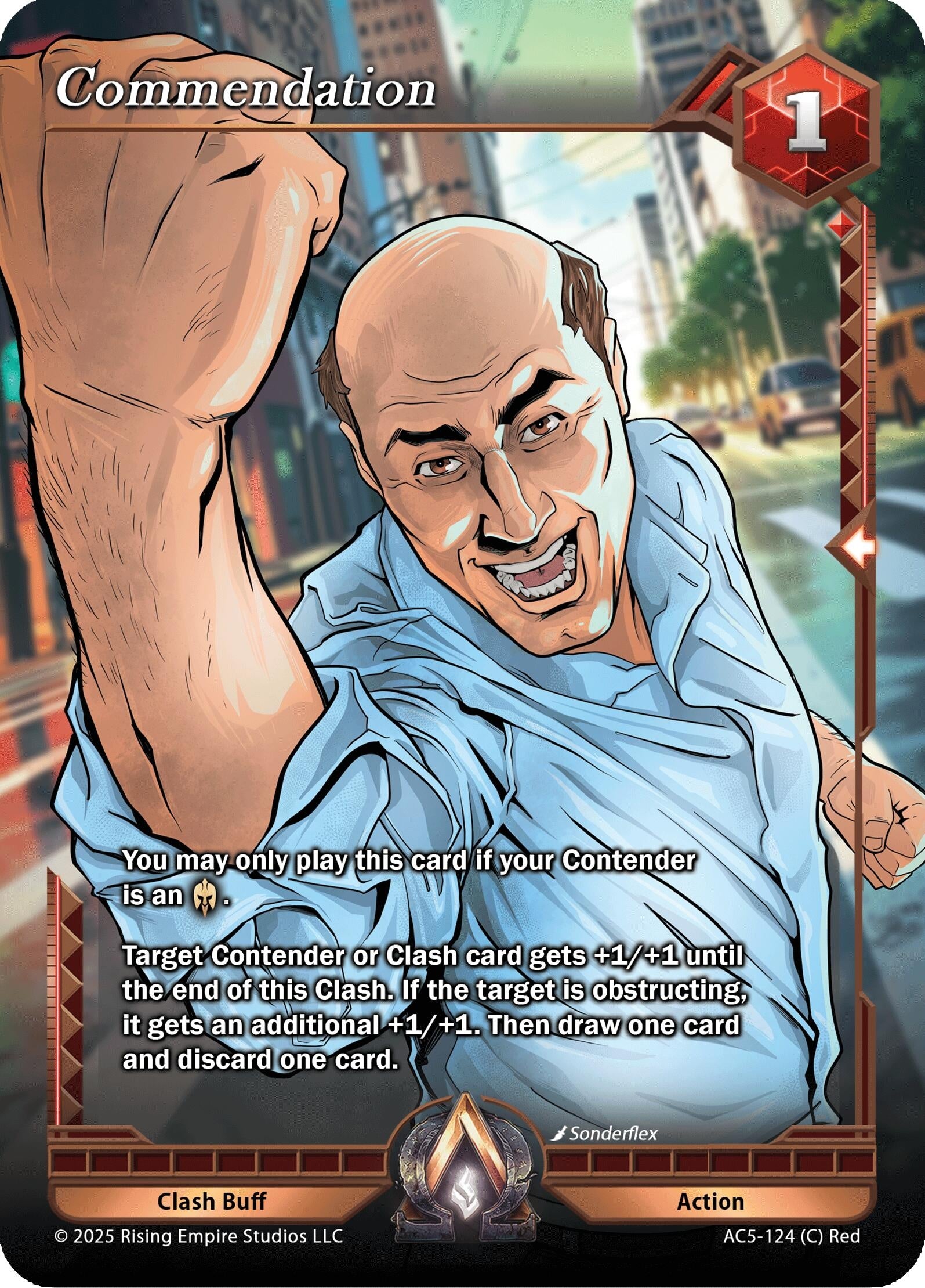 Image for Commendation (Equilibrium) (AC5-124) - Alpha Clash