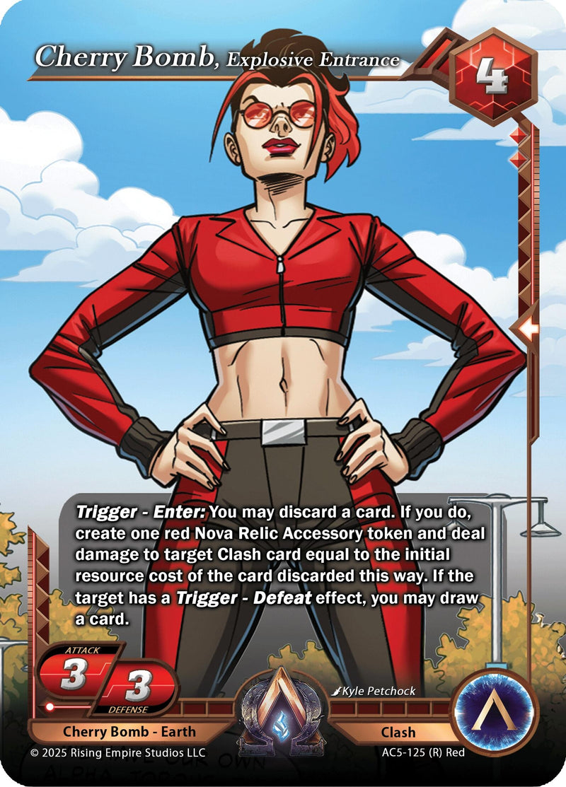 Image for Cherry Bomb, Explosive Entrance (Equilibrium) (AC5-125) - Alpha Clash