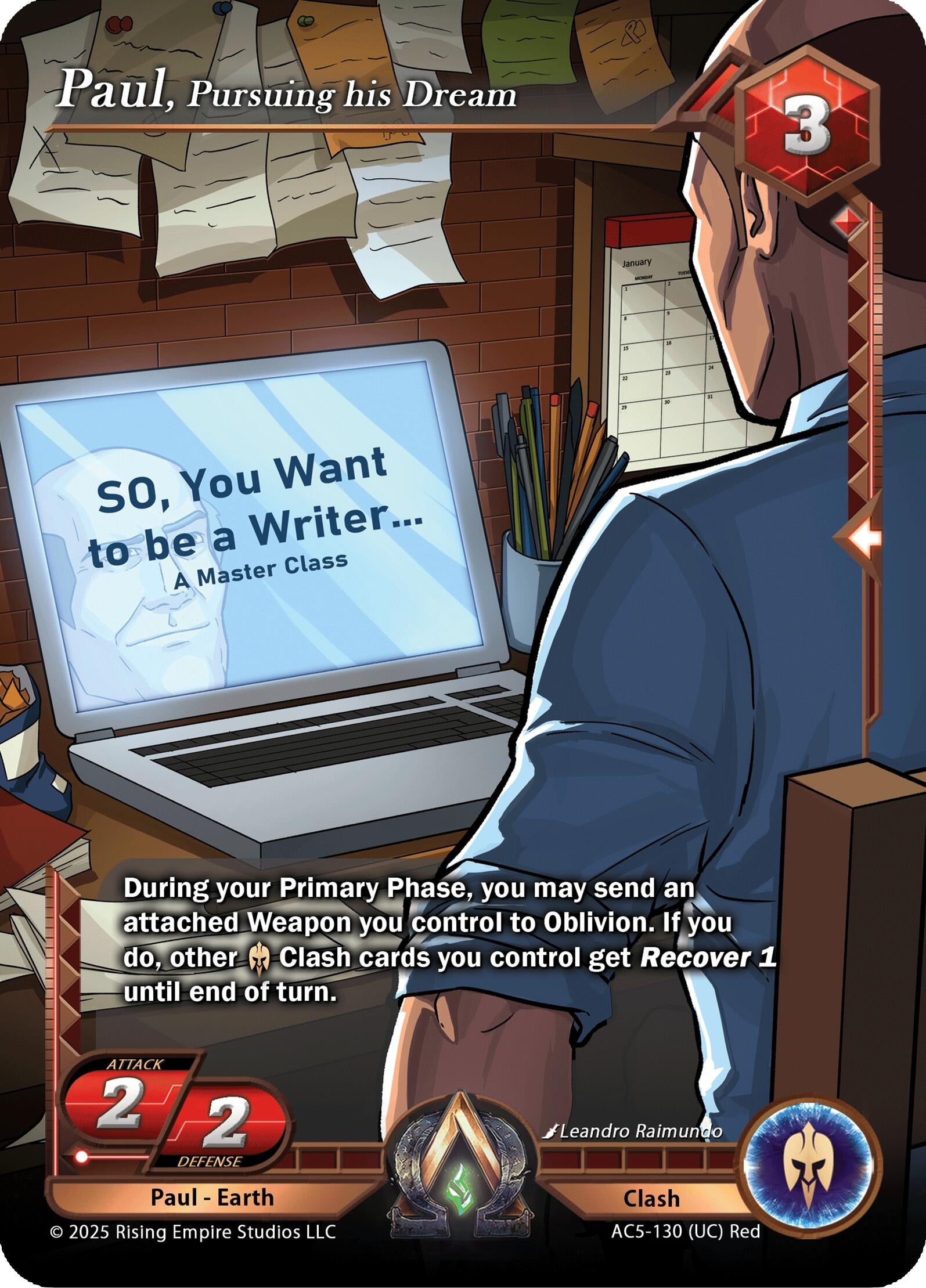 Image for Paul, Pursuing his Dream (Equilibrium) (AC5-130) - Alpha Clash