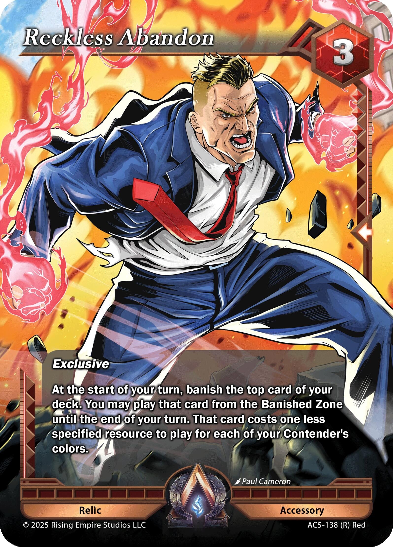 Image for Reckless Abandon (Equilibrium) (AC5-138) - Alpha Clash