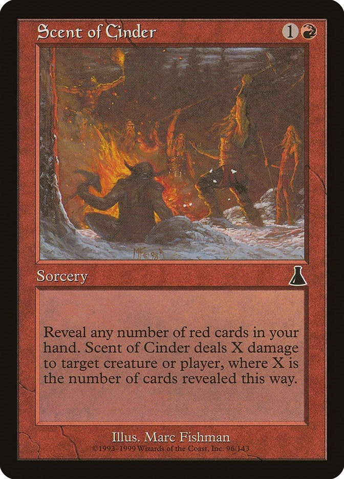 Image for Scent of Cinder (Urza's Destiny) (96) - Magic: The Gathering